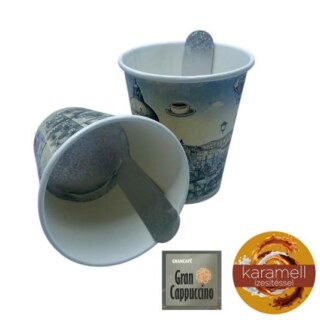 Grancafé - Karamellás Cappuccino - InCup - egyadagos karamellás cappuccino