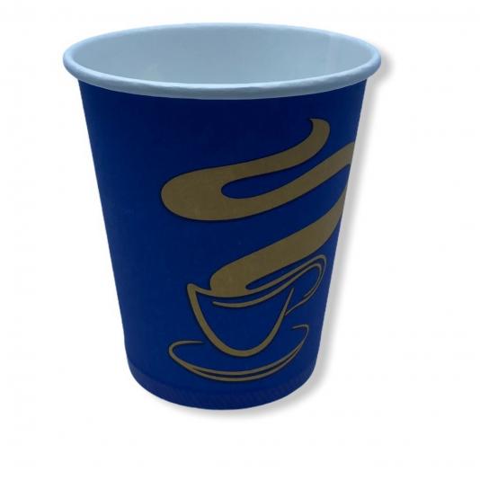 Papírpohár BLUE - Gold Coffee Cup - Vending 6oz (177 ml)